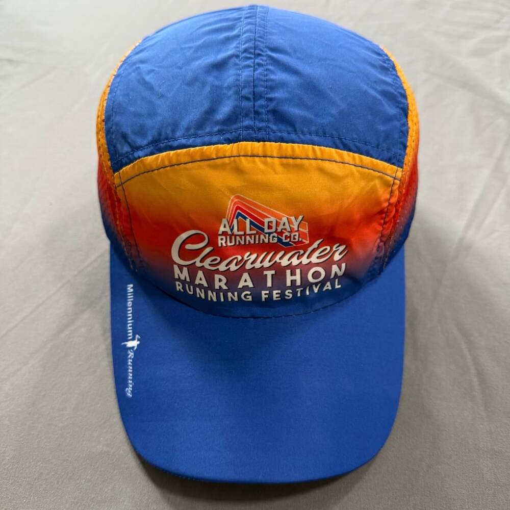 Clearwater Marathon Running Festival All Day Running Co 5 Panel Performance Hat